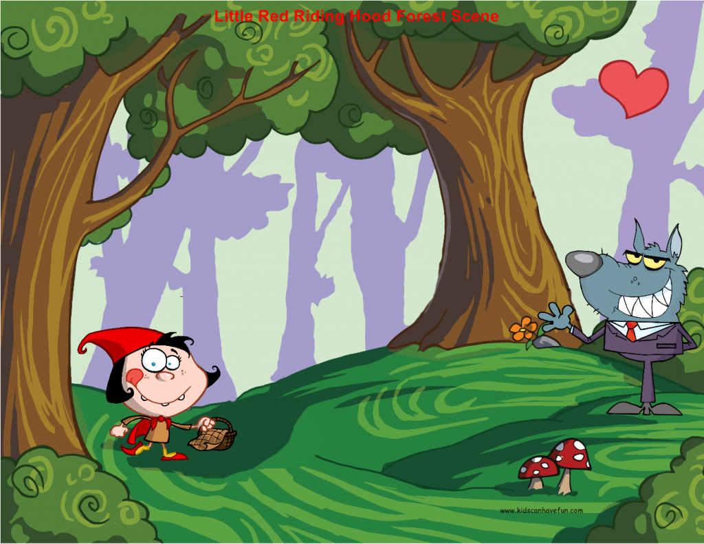 Little Red Riding Hood Storyboard Archives Kidscanhavefun Blog